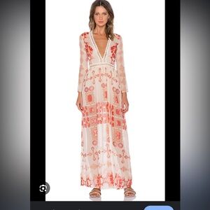 For Love & Lemons Barcelona Maxi Dress
Size XS